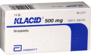 Antibiotika Klacid 500